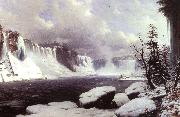 Hyppolyte Victor Sebron Winter at Niagara Falls China oil painting reproduction